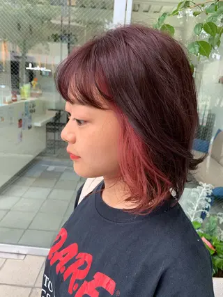 ショート カラー 武田 久司のヘアスタイル