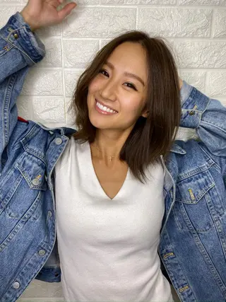 ミディアム 髪質改善 レイヤー Naoyaのヘアスタイル