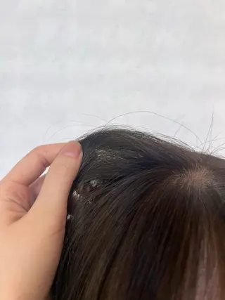 カラー 𝐲𝐮𝐮 /艶髪 /透明感カラー🌱のヘアスタイル