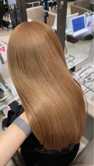 ロング カラー 【AIR銀座】 園田萌華のヘアスタイル