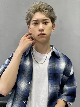 ショート mens.salon hackのヘアスタイル