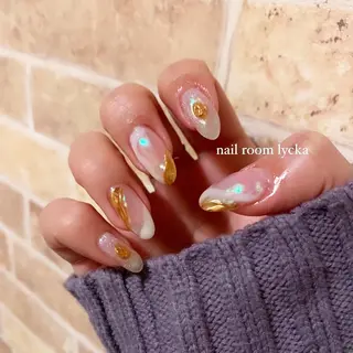 ネイル ネイルルームリッカ 𝐦𝐚𝐲𝐮のネイルデザイン