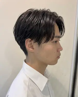 ミディアム 米元 春奈のヘアスタイル