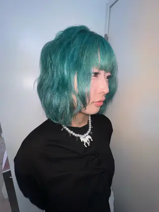 ミディアム 💥ウルフカット デザインあんな💥のヘアスタイル