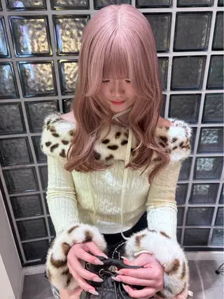 セミロング Noe🎀 梅田美容師のヘアスタイル