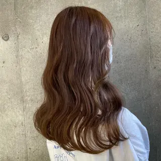 ロング カラー もりたみかこ 美容師お休み中のヘアスタイル