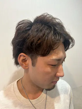 ミディアム メンズ RYOMA (リョーマ)のヘアスタイル