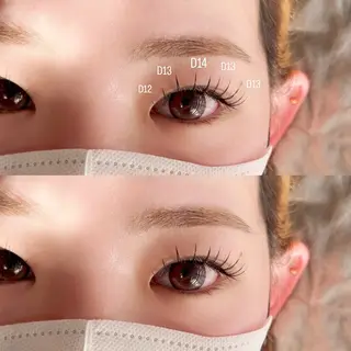 マツエク・マツパ KAHI beautyのマツエク・マツパデザイン