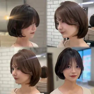 ミディアム RAIRA 福岡韓国ヘア‧₊˚✧のヘアスタイル
