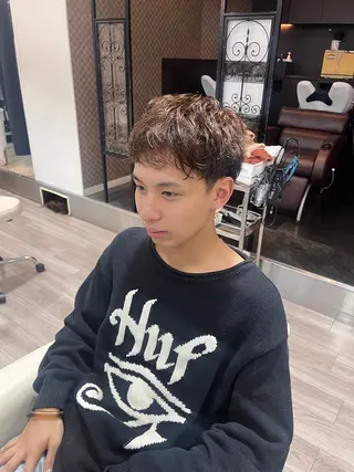 パーマ メンズ WiLL梅田店 荒堀 結香のヘアスタイル