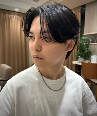 ショート パーマ メンズ Shu ✄/ giinii 横浜のヘアスタイル