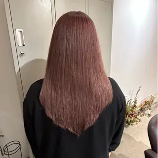 カラー 透明感カラー🫧 🍒久留米美容室のヘアスタイル