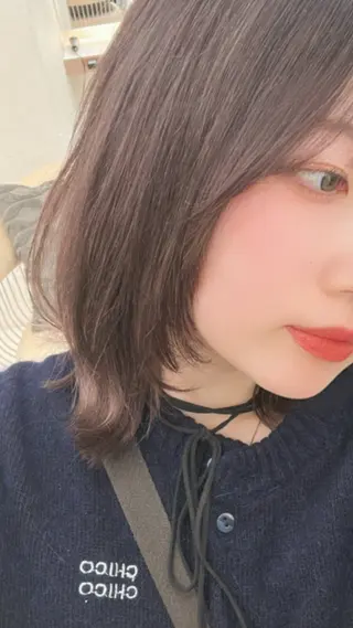 セミロング レイヤー/指名No. 1池袋美容師♡ゆいかのヘアスタイル