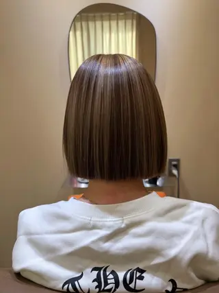 ショート ౨ৎ︎Zina 川口 KIRARI౨ৎのヘアスタイル