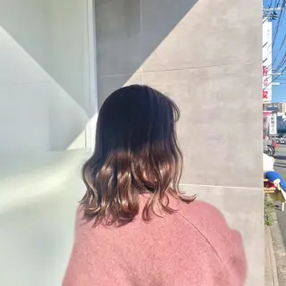 ミディアム ヘアアレンジ このみ/透明感カラー /ヘアアレンジ🫧のヘアスタイル