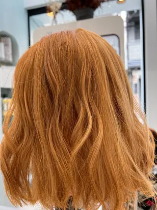 ミディアム カラー パーマ ヘアアレンジ メンズ ネイル マツエク・マツパ アイブロウ 堀井 凌平のヘアスタイル