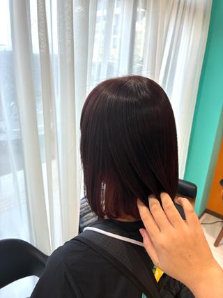 ミディアム 池田 綾香のヘアスタイル