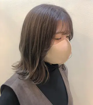 ショート カラー 透明感・艶カラー/ 坂田友梨奈のヘアスタイル