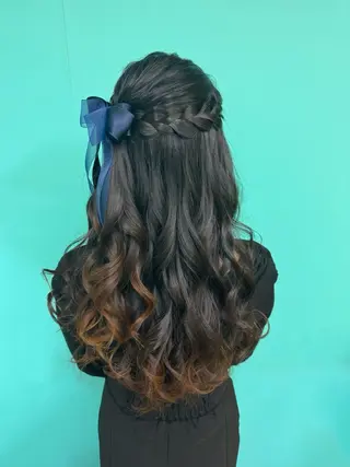 ロング ヘアアレンジ 新宿｜ヘアセット専門 ｜aira*｡ﾟのヘアスタイル