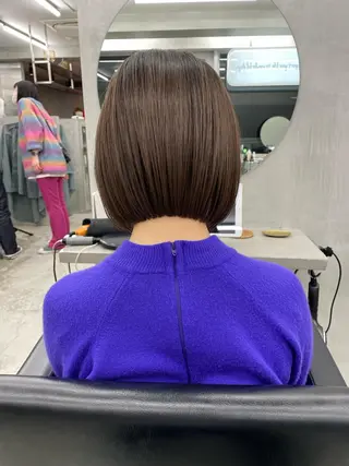 ショート 👑ボブはお任せ ミヤノ👑のヘアスタイル