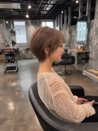 ショート 🩵必ず可愛く ボブ／ショート🩵のヘアスタイル