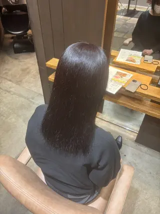ロング カラー とがみ ともきのヘアスタイル