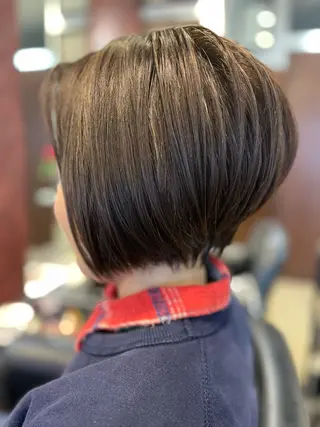 ショート カラー 織田 英之のヘアスタイル