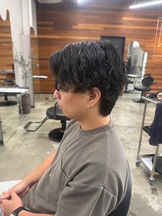 ミディアム 【メンズ特化】 野上晃生のヘアスタイル