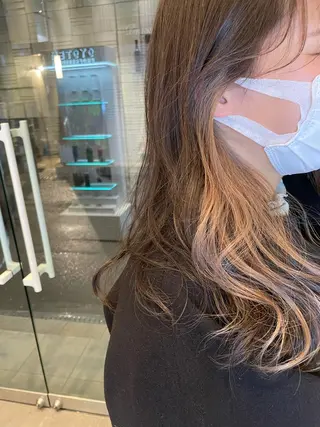 ショート カラー 美髪形成!色素改善! 秋田 和輝のヘアスタイル