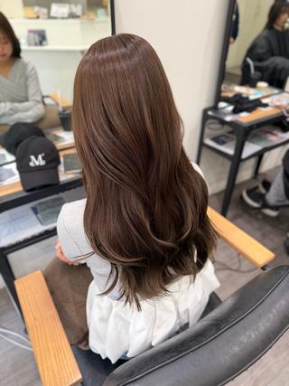 セミロング Karin/ jrスタイリストのヘアスタイル