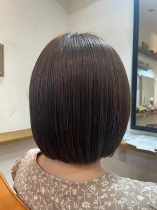 カラー すやま もえのヘアスタイル