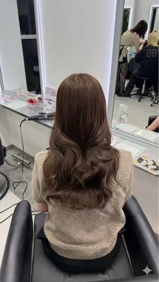 ロング カラー そら/心斎橋/韓国風 カラーモデル募集中✨のヘアスタイル