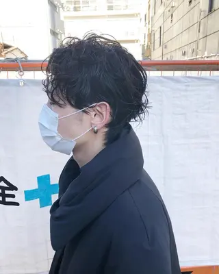 ヘアアレンジ メンズ メンズ特化✂️栗原 侑也のヘアスタイル