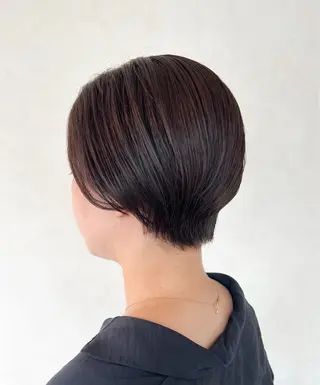 ショート 恵比寿/縮毛矯正 /メンズレディースのヘアスタイル