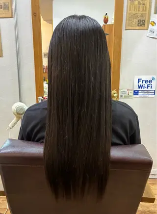 ロング カレン/メンテナンス カット0円のヘアスタイル