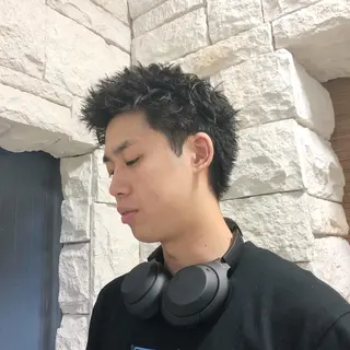 ヘアアレンジ メンズ メンズ特化✂️栗原 侑也のヘアスタイル