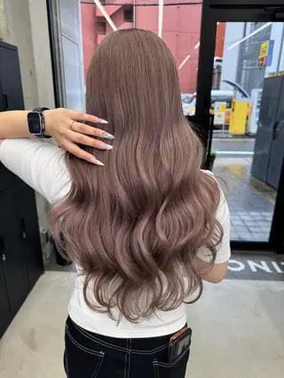 カラー Asami/名古屋/ ハイトーン/デザインのヘアスタイル