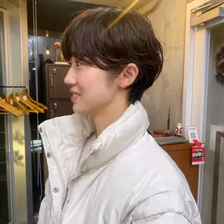 ショート パーマ パーマ/ 🌿nanakoのヘアスタイル