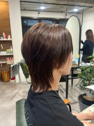 メンズ 透明感カラー 🫧ゆうしん/平尾のヘアスタイル