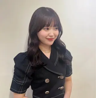 ロング カラー miku 三ノ輪のヘアスタイル