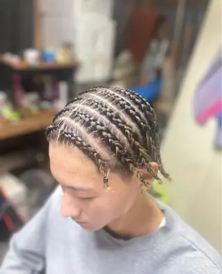 ヘアアレンジ バッドバーバー蒲田 オノハラユウタ💈のヘアスタイル