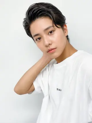 メンズ 岸本 一誠のヘアスタイル