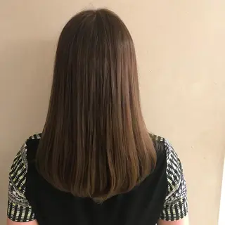 ミディアム 石畑結華 Lond店長のヘアスタイル