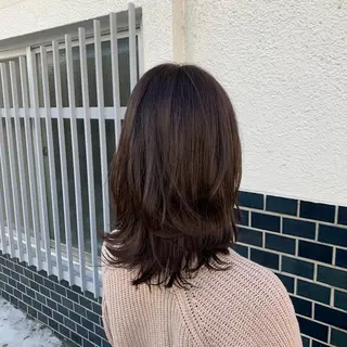 ミディアム 小島 颯太のヘアスタイル