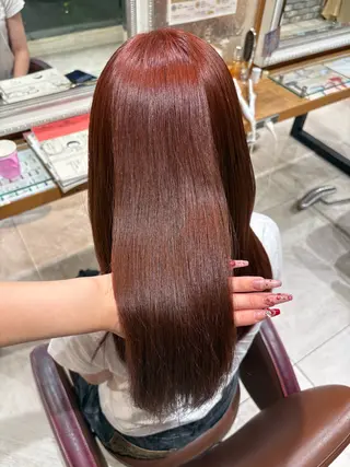 ロング カラー ❤️【暖色カラー】/ HARUKA🍒❤️のヘアスタイル