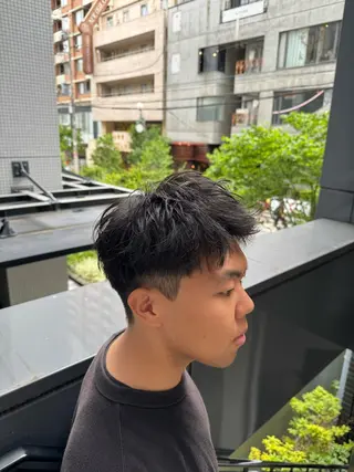 メンズ 河野 悠のヘアスタイル
