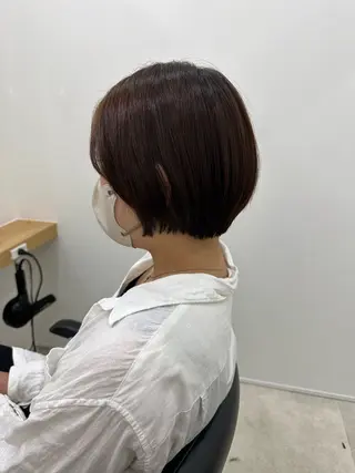 ショート カラー レイヤー/ヘアセット 💐nao.のヘアスタイル