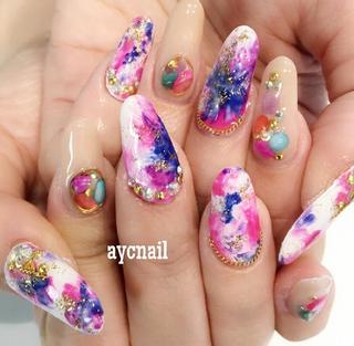 ネイル 推しネイル | 　aycnailのネイルデザイン