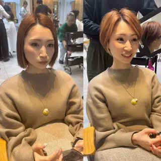 ショート 大阪/ショート特化型 美容師/吉留亜門のヘアスタイル