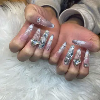 ロング 東海最大級 レディスペネイルのネイルデザイン